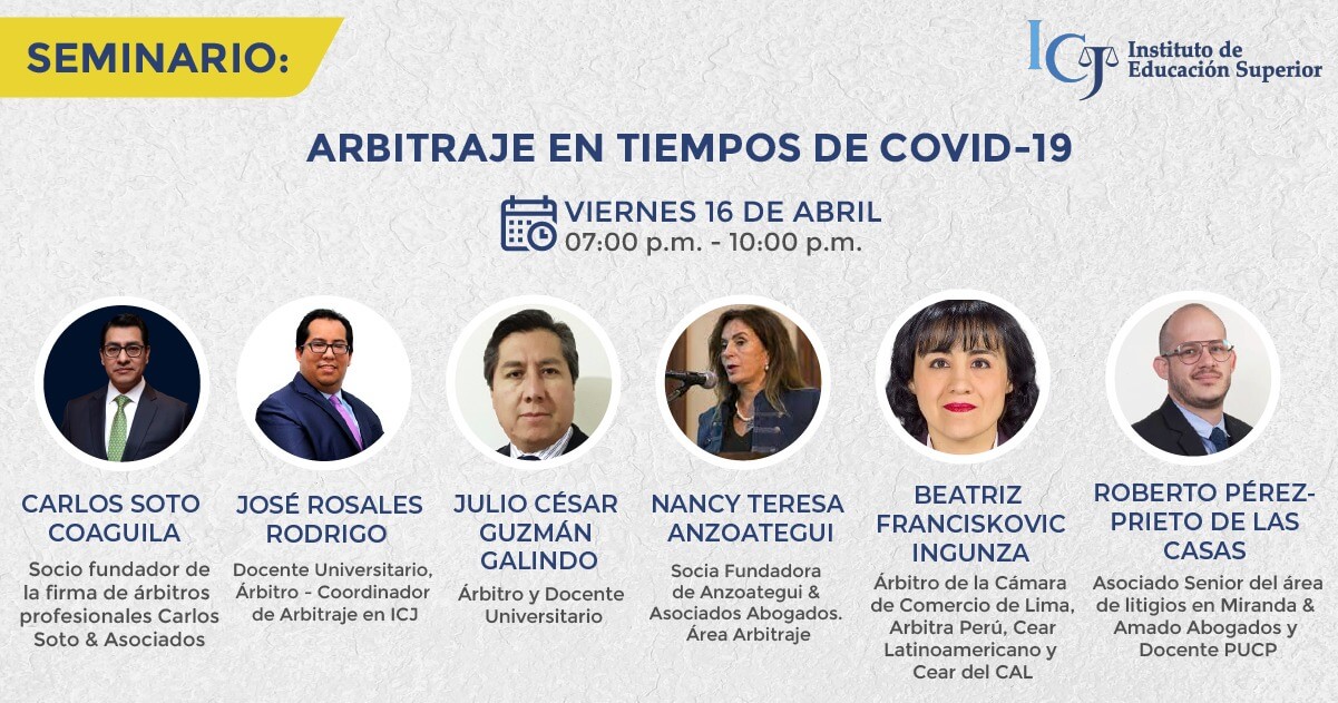 Seminario de Arbitraje en Tiempos de Covid-19